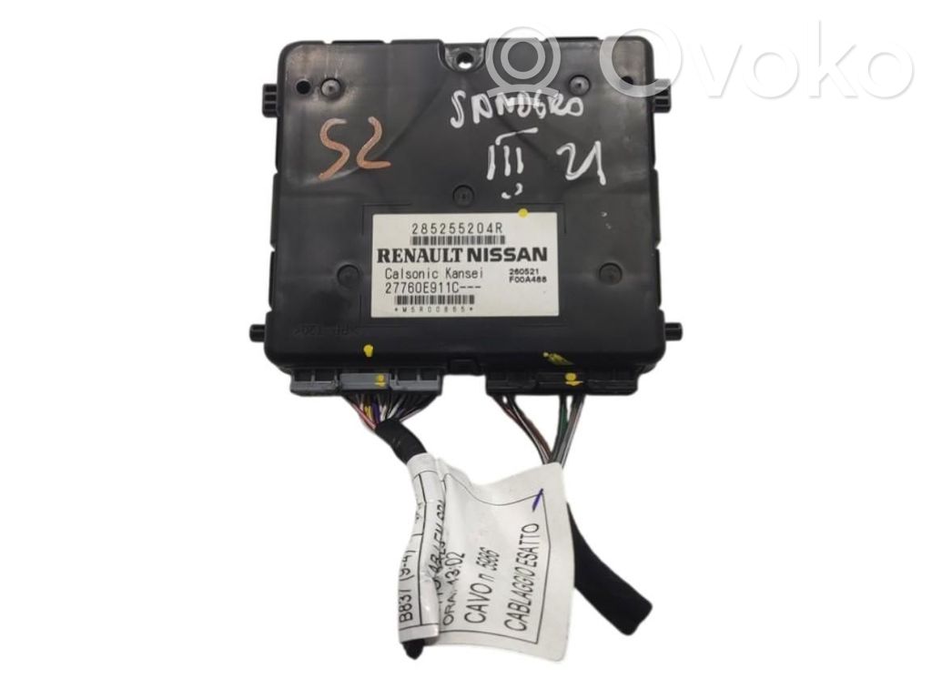 Dacia Sandero III Air conditioner control unit module 