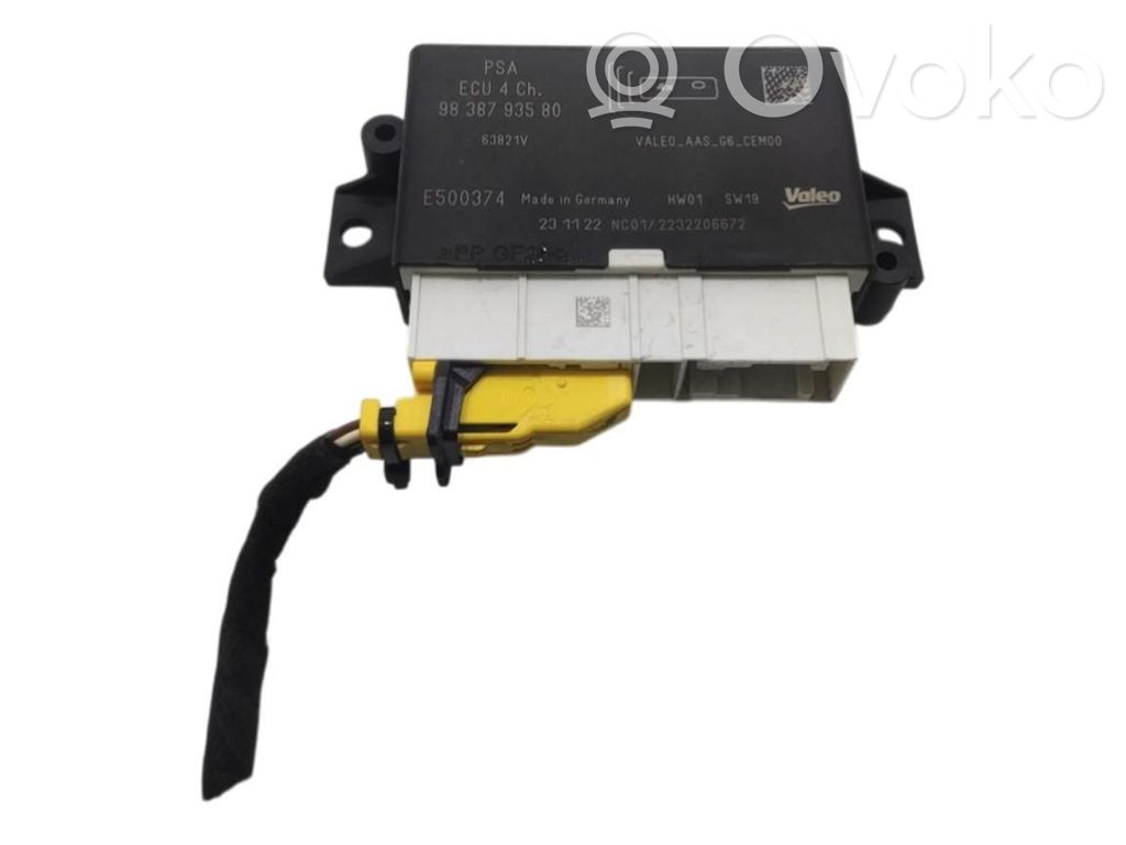Opel Corsa F Sterownik / Moduł parkowania PDC 