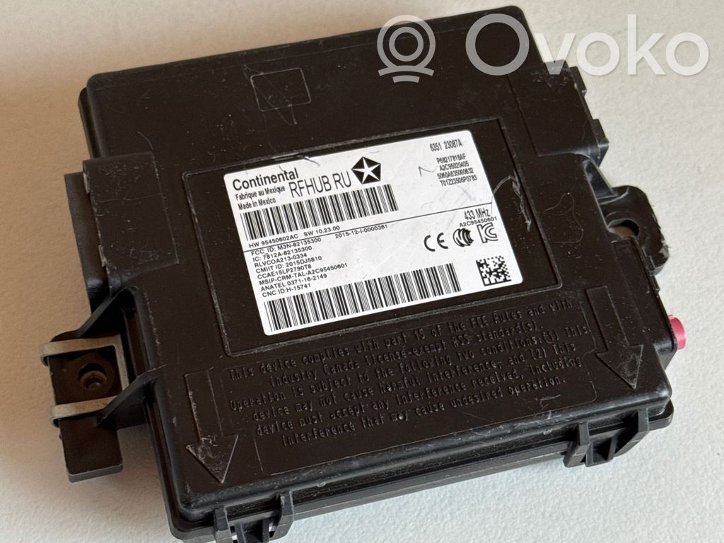Chrysler Pacifica Keyless (KESSY) go control unit/module 