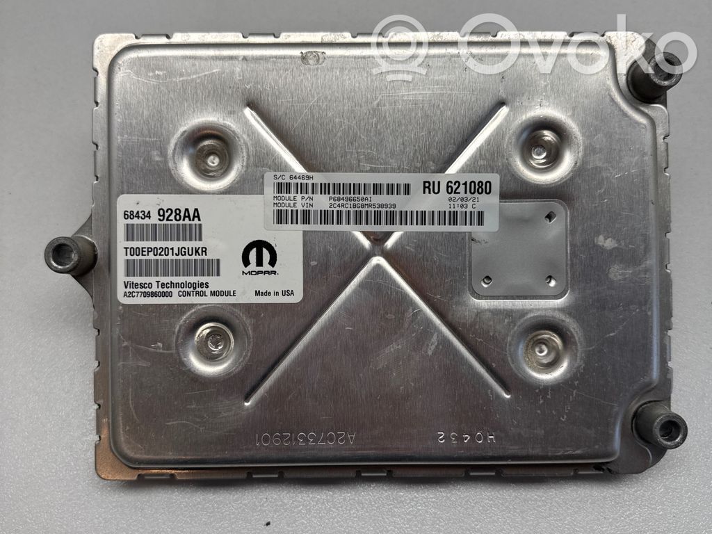 Engine control unit/module   P68496650AI,68434928AA,T00HP0201JGUKR