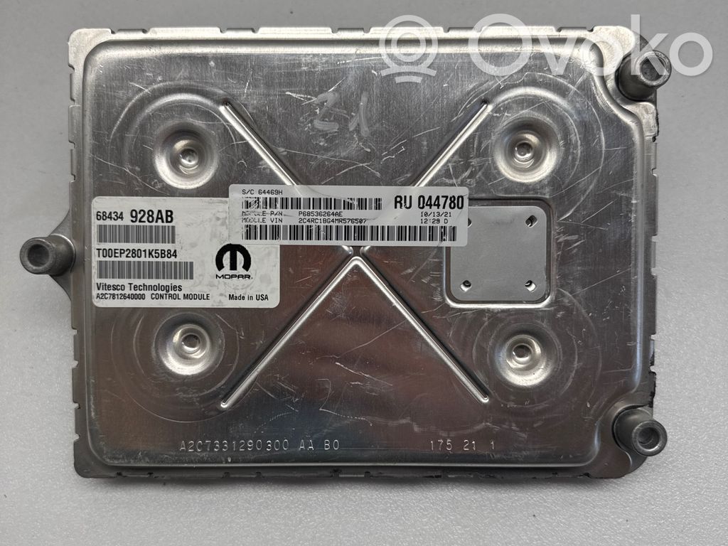 Engine control unit/module   68434928AB,T00EP2801K5B84,P68536264AE