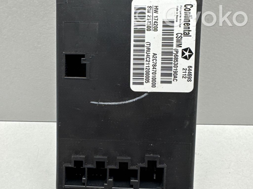 Chrysler Pacifica Unidad de control/módulo del maletero/compartimiento de carga 