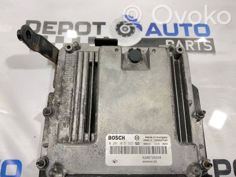 Engine control unit/module ECU   0281015323,8200726880