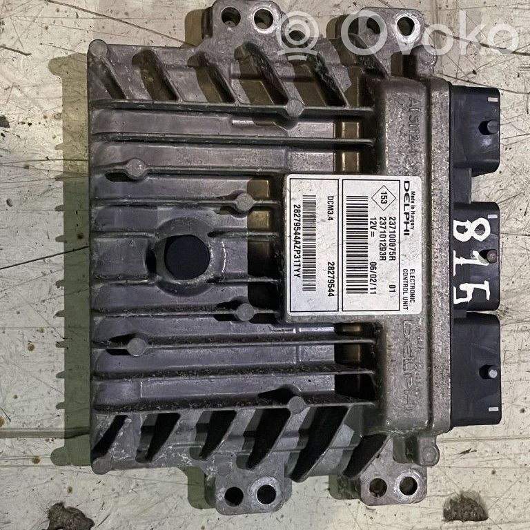 Engine control unit/module ECU   237101293R,28279544,K9K770