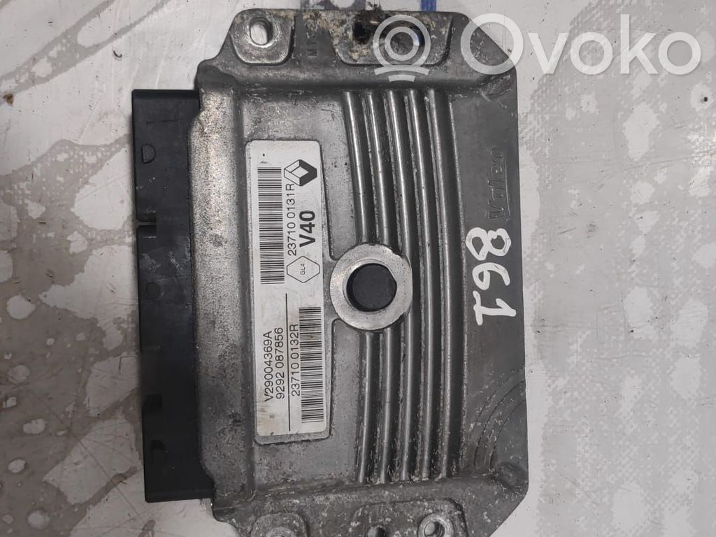 Engine control unit/module ECU   237100132R,K4M848