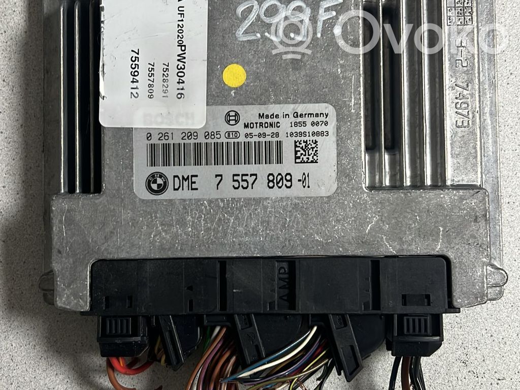 Engine control unit/module ECU   0261209085,7557809,N45B16A