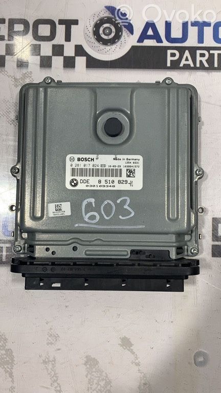 Unidad de control/módulo ECU del motor   0281017024,8510829,N47D20C