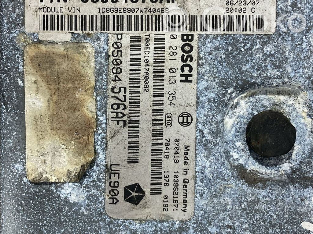 Dodge Nitro Engine control unit/module ECU 