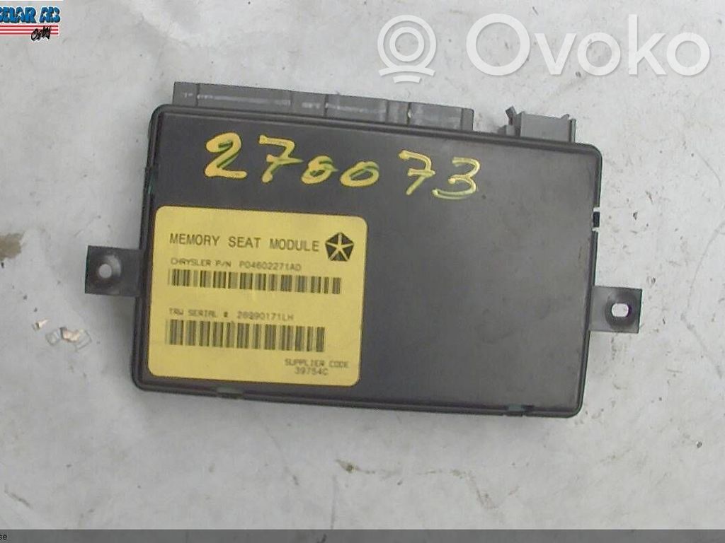 Autres unités de commande / modules   04602271,59103272