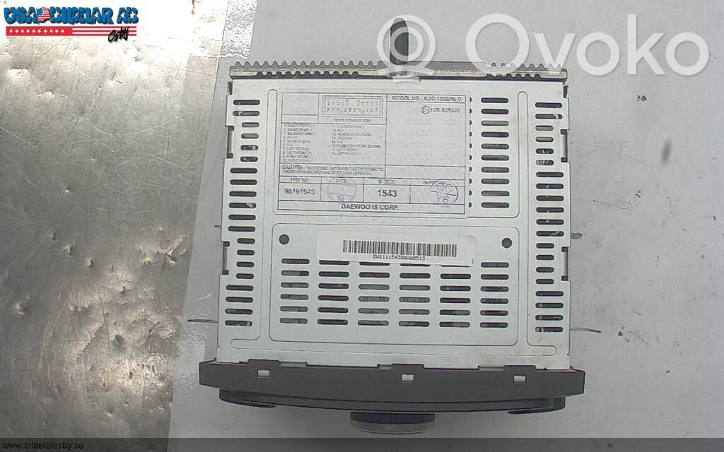 Chevrolet Spark Unité principale radio / CD / DVD / GPS 