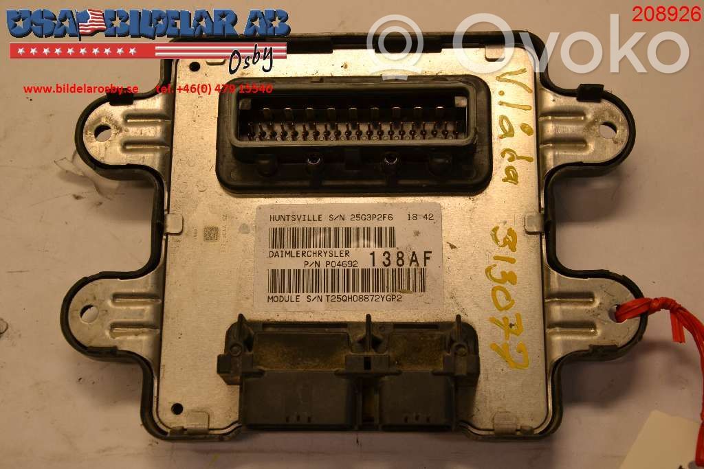 Unidad de control/módulo de carrocería central   59103803,4692138AF