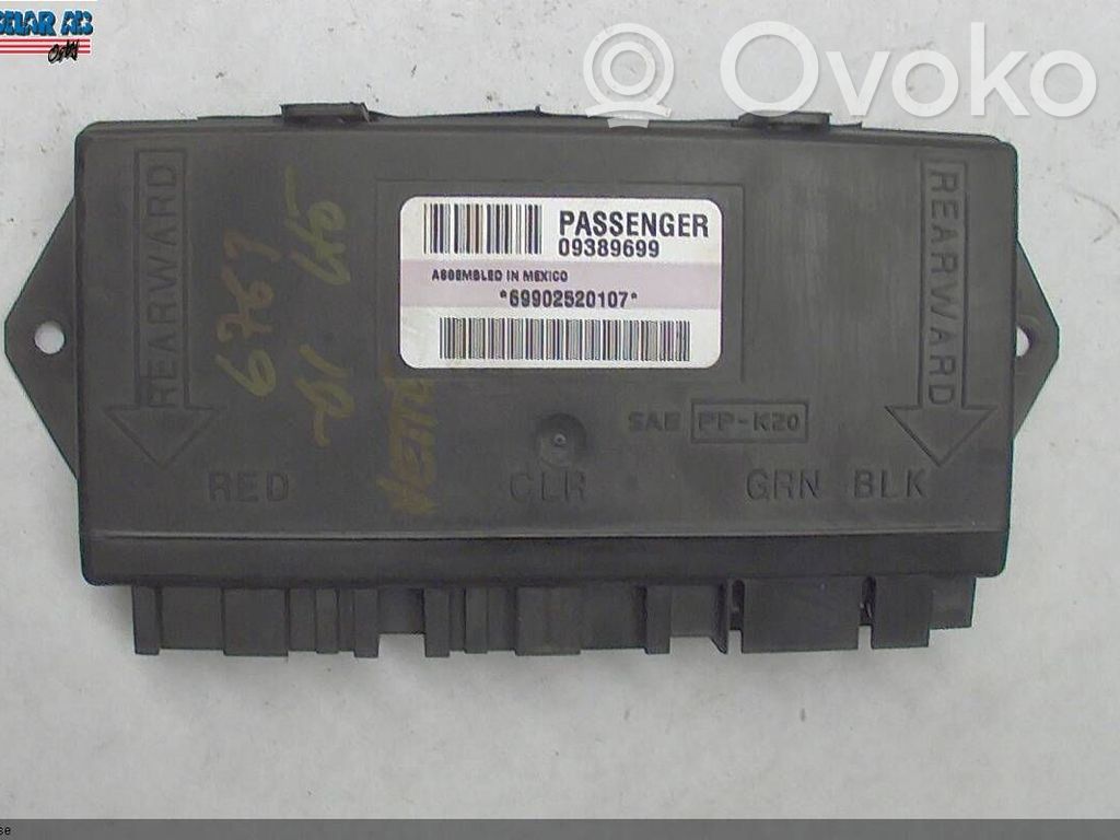 Chevrolet Corvette Other control units/modules 