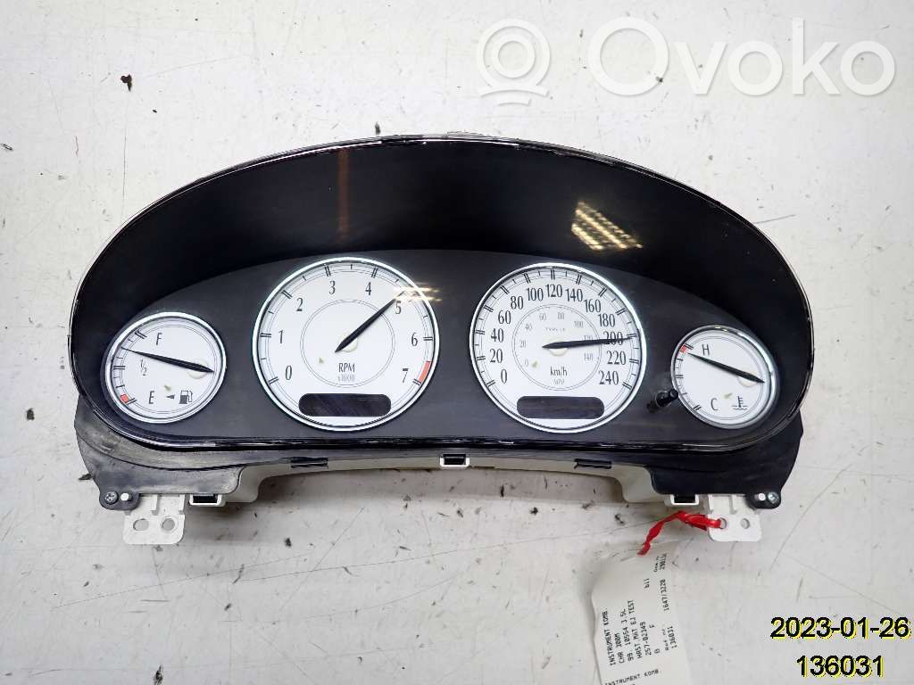 Chrysler 300M Speedometer (instrument cluster) 