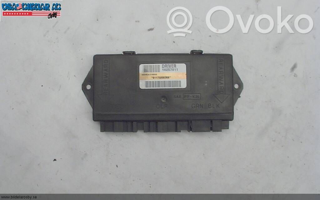 Chevrolet Corvette Door central lock control unit/module 