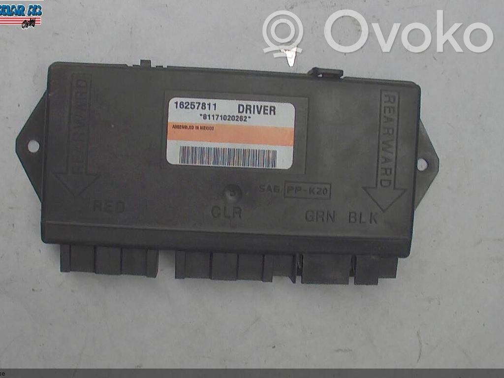 Chevrolet Corvette Other control units/modules 