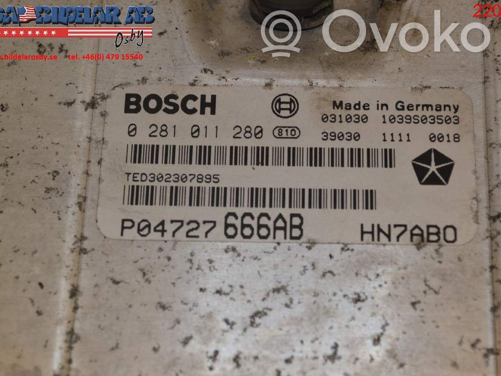 Injection control unit/module   4727666AB