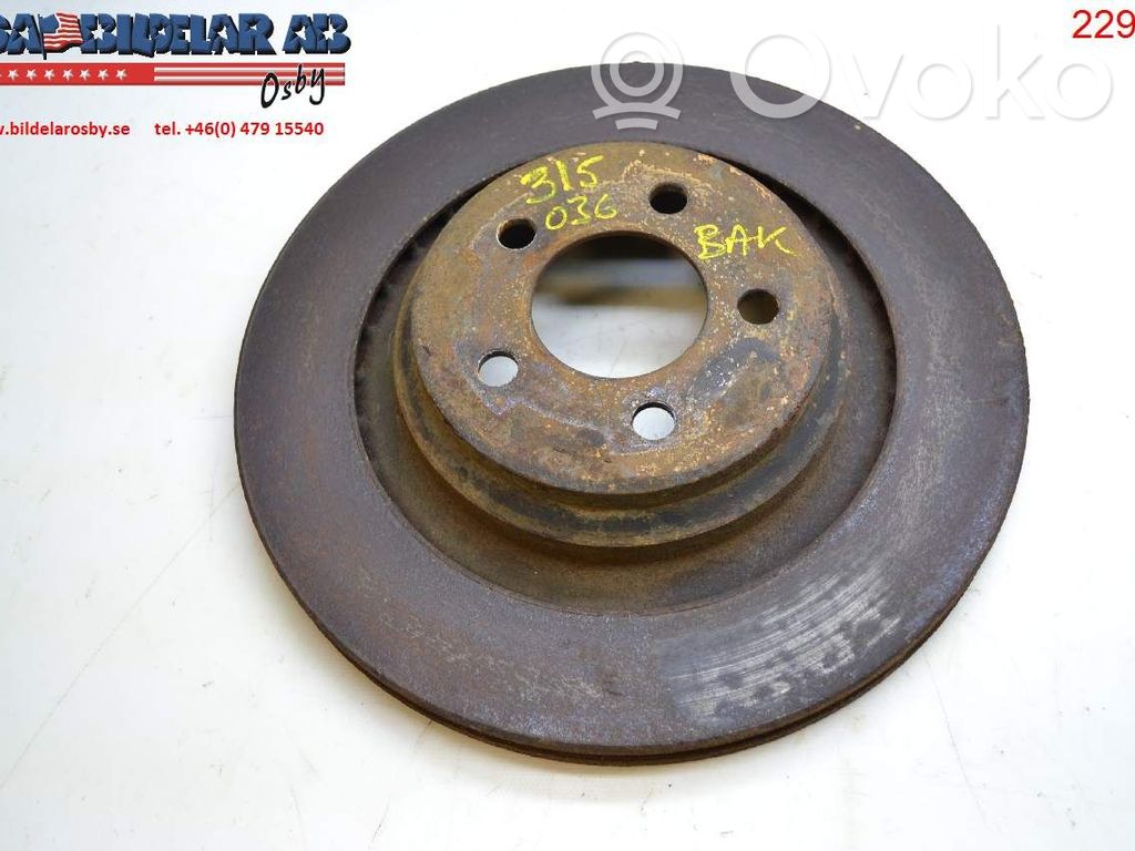 Dodge Magnum Rear brake disc 