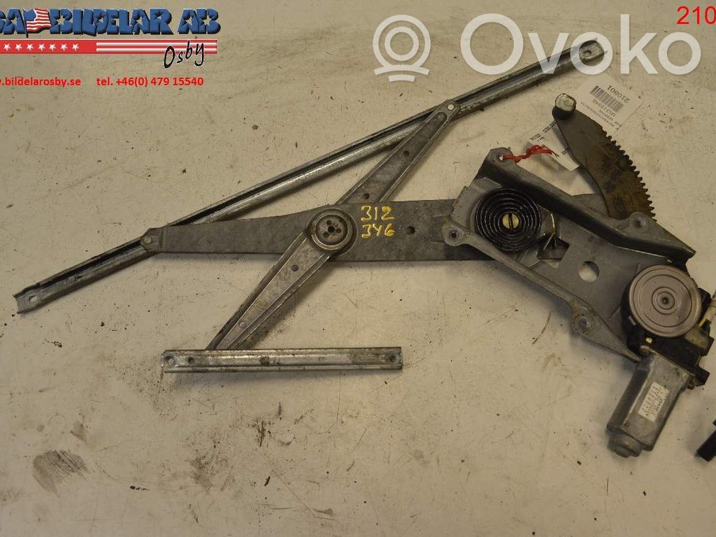 Chrysler Sebring (ST-22 - JR) Mechanizm podnoszenia szyby przedniej bez silnika 