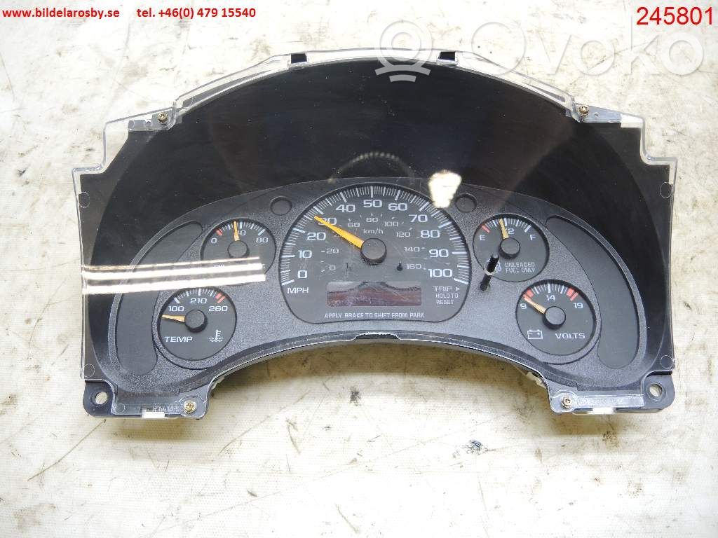 Speedometer (instrument cluster)   25703412