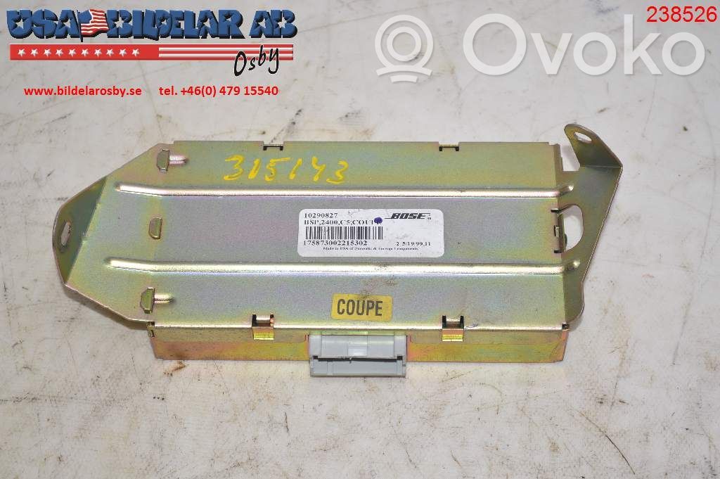 Chevrolet Corvette Garso stiprintuvas 