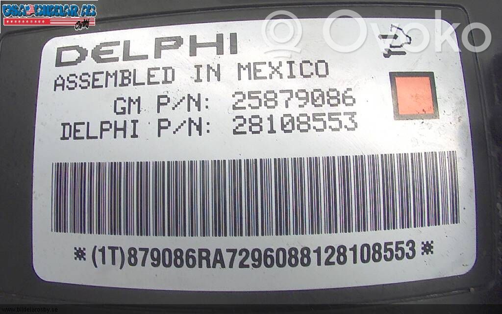 Chevrolet Corvette Central body control module 