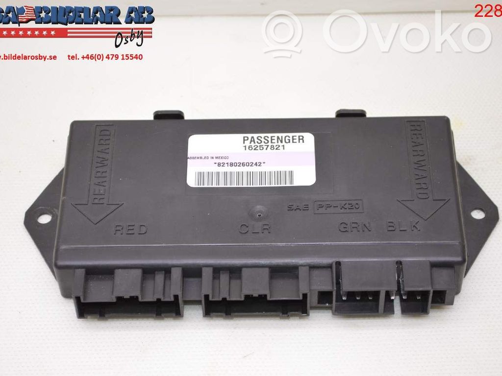 Chevrolet Corvette Door control unit/module 