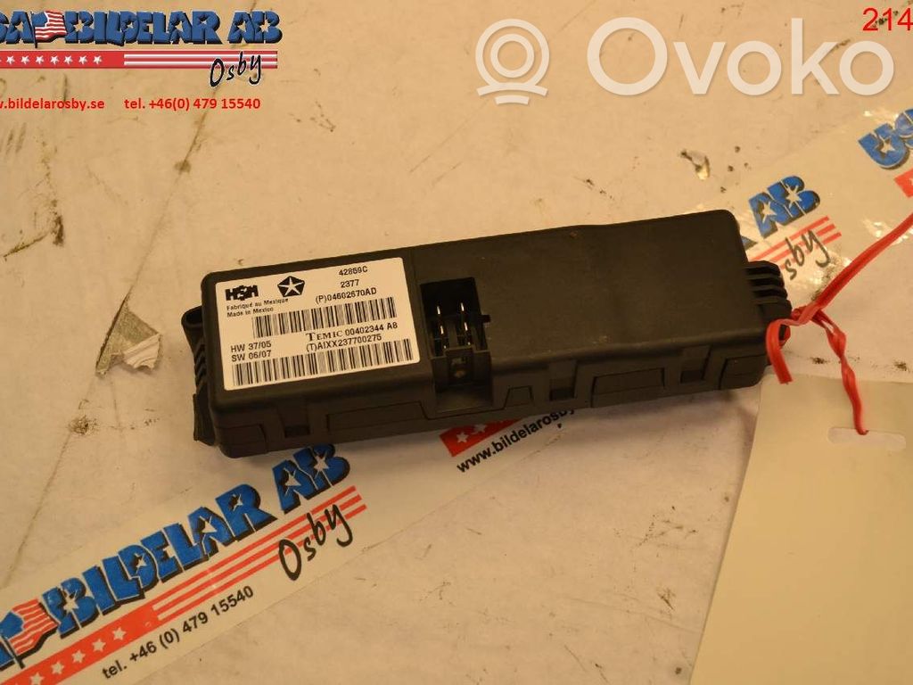 Autres unités de commande / modules   59103688,4602670AD