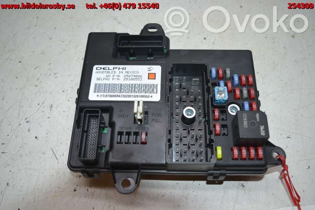 Central body control module   59101553,25879086