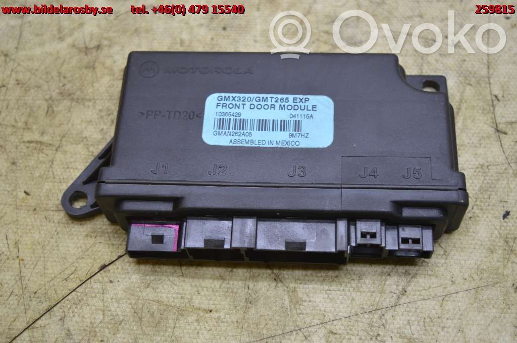 Other control units/modules   10365427,59106958,10365427