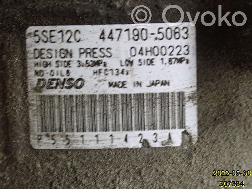 Dodge Caliber Air conditioning (A/C) compressor (pump) 