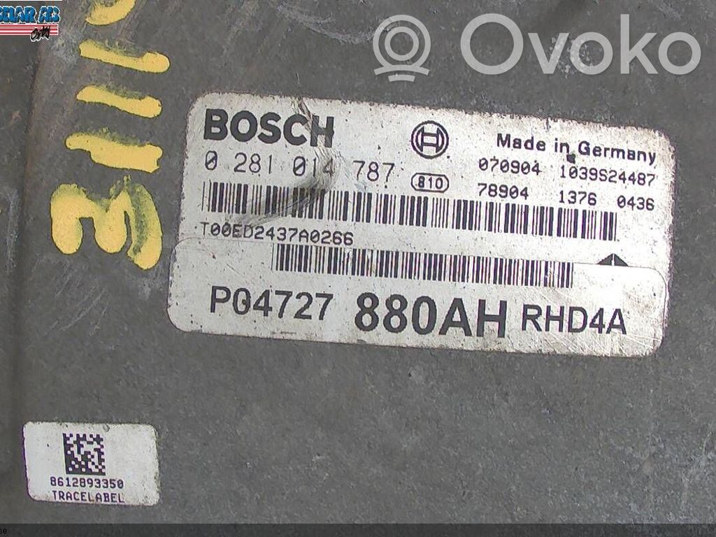 Chrysler Voyager Injection control unit/module 