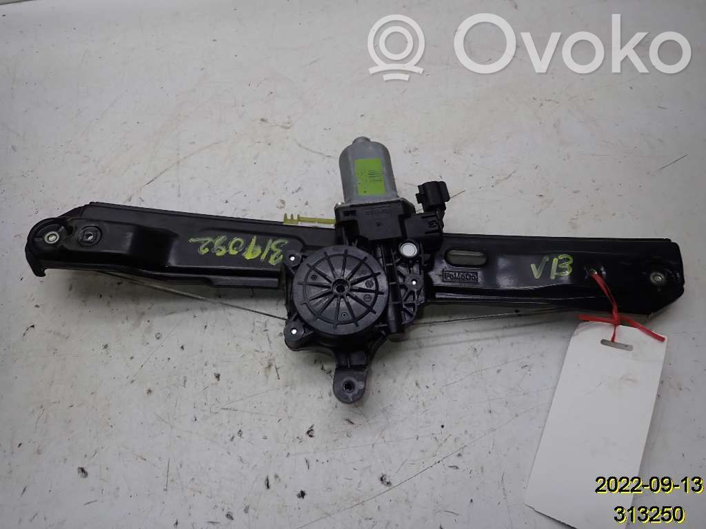 Regulador de puerta trasera con motor