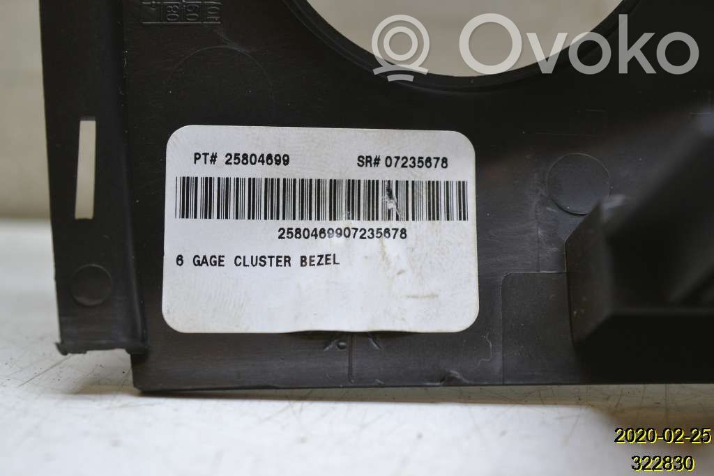 Chevrolet Silverado Element deski rozdzielczej 