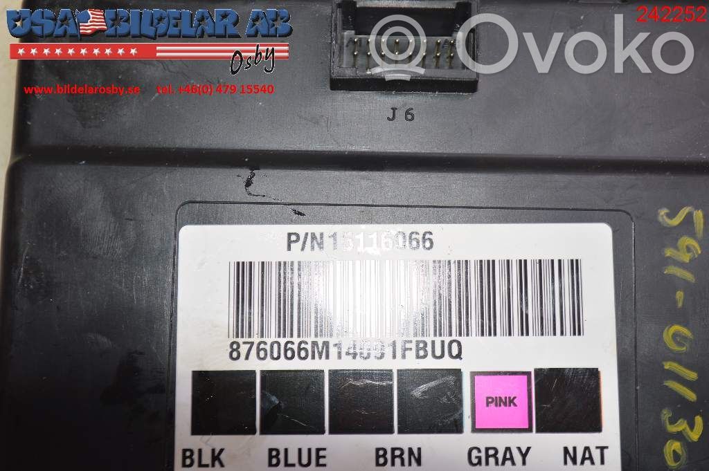 Chevrolet Tahoe Central body control module 