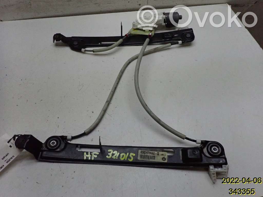 Front door window regulator with motor   12500146R