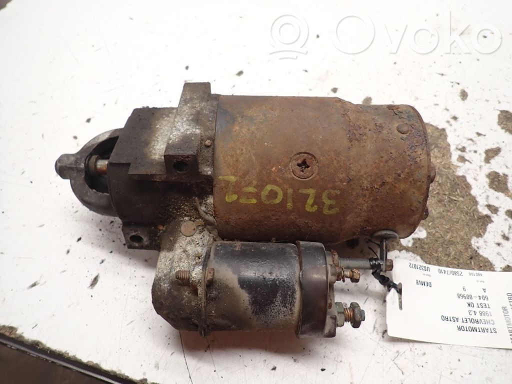 Chevrolet Astro Starteris 