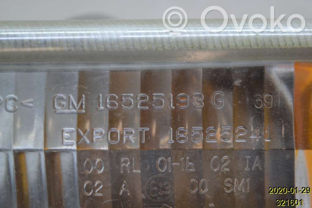 Front indicator light   11603528L,16525669