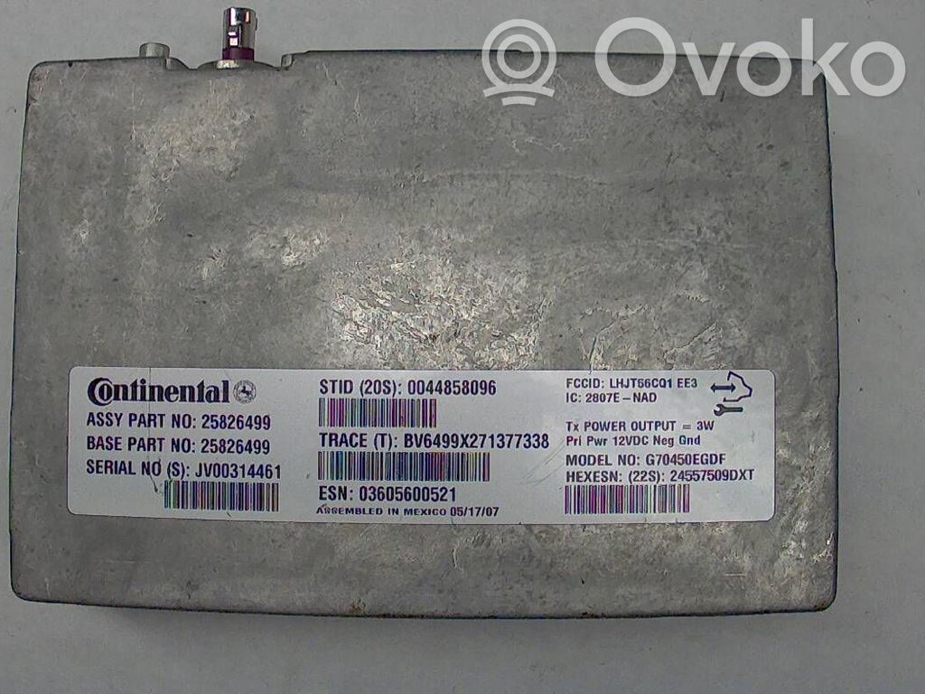Chevrolet Silverado Other control units/modules 