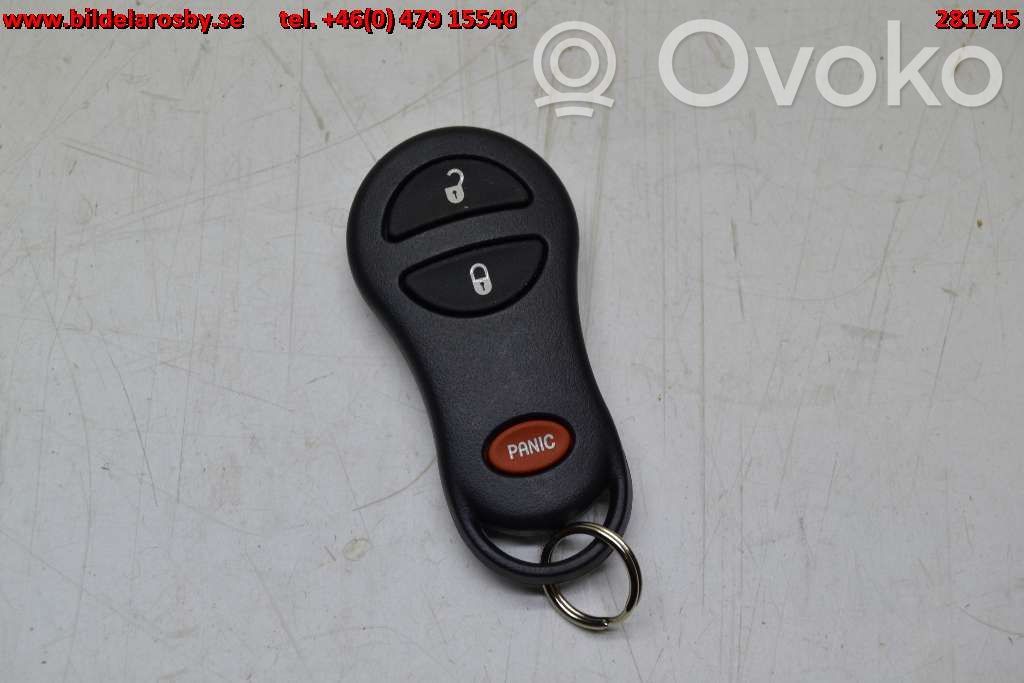 Dodge RAM Tarjeta/llave de arranque 