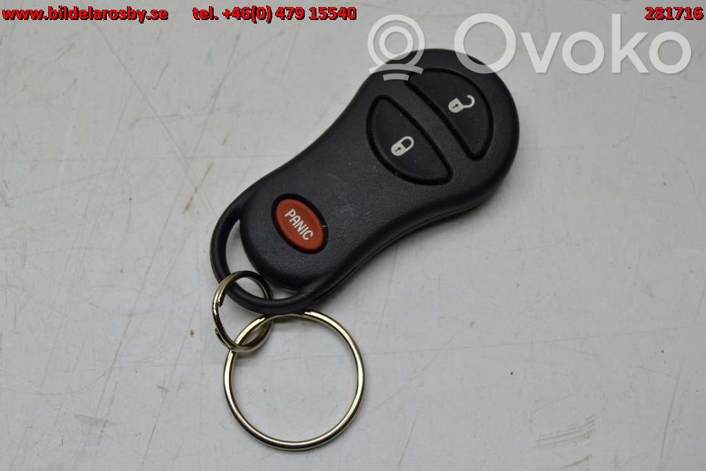 Dodge RAM Tarjeta/llave de arranque 