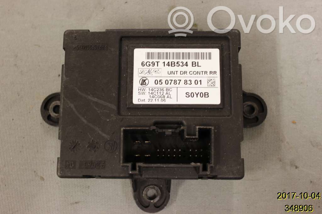 Door control unit/module   30797944,6G9T14B543BL