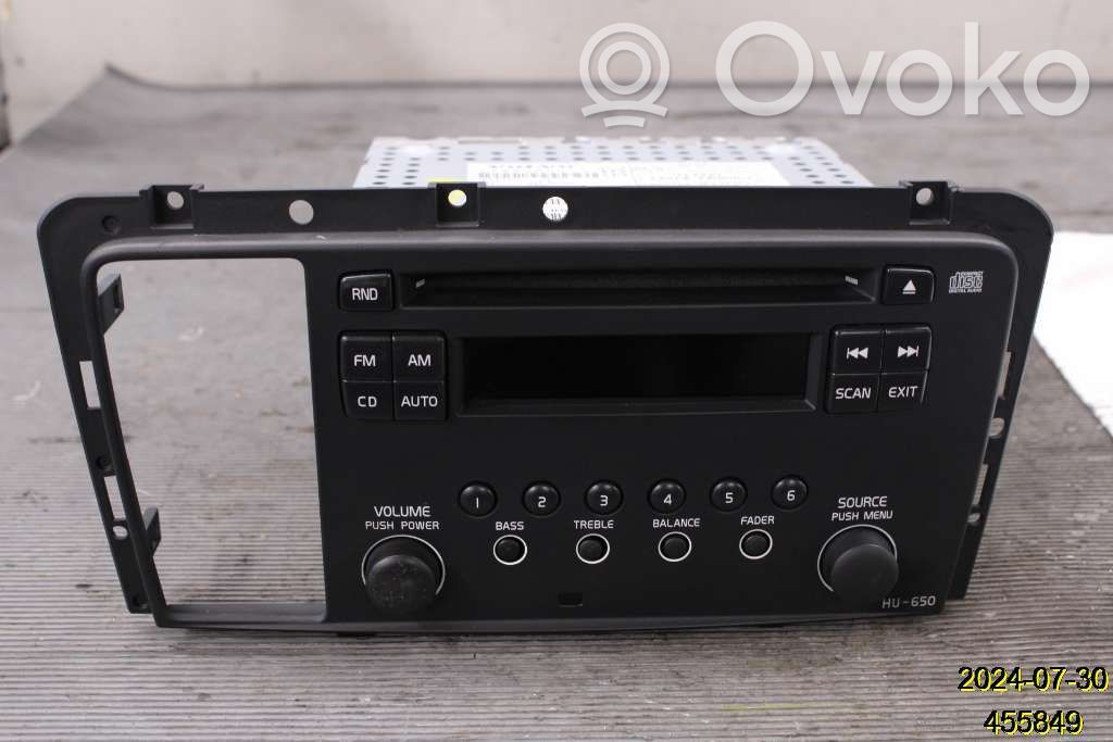 Volvo S60 Panel / Radioodtwarzacz CD/DVD/GPS 