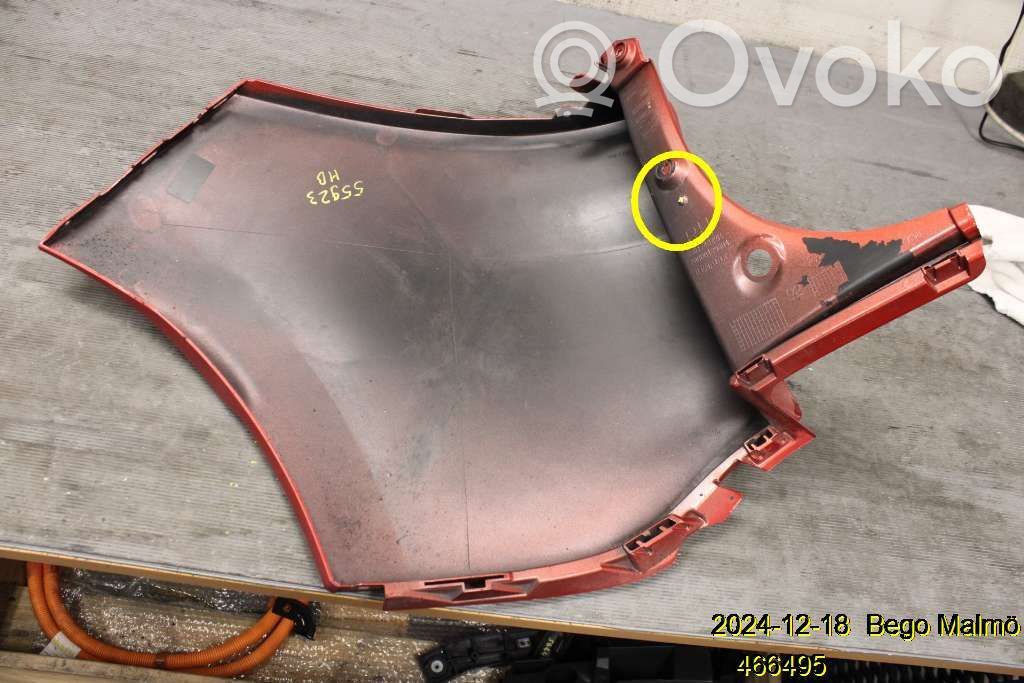 Renault Clio IV Moldura de la esquina del parachoques trasero 
