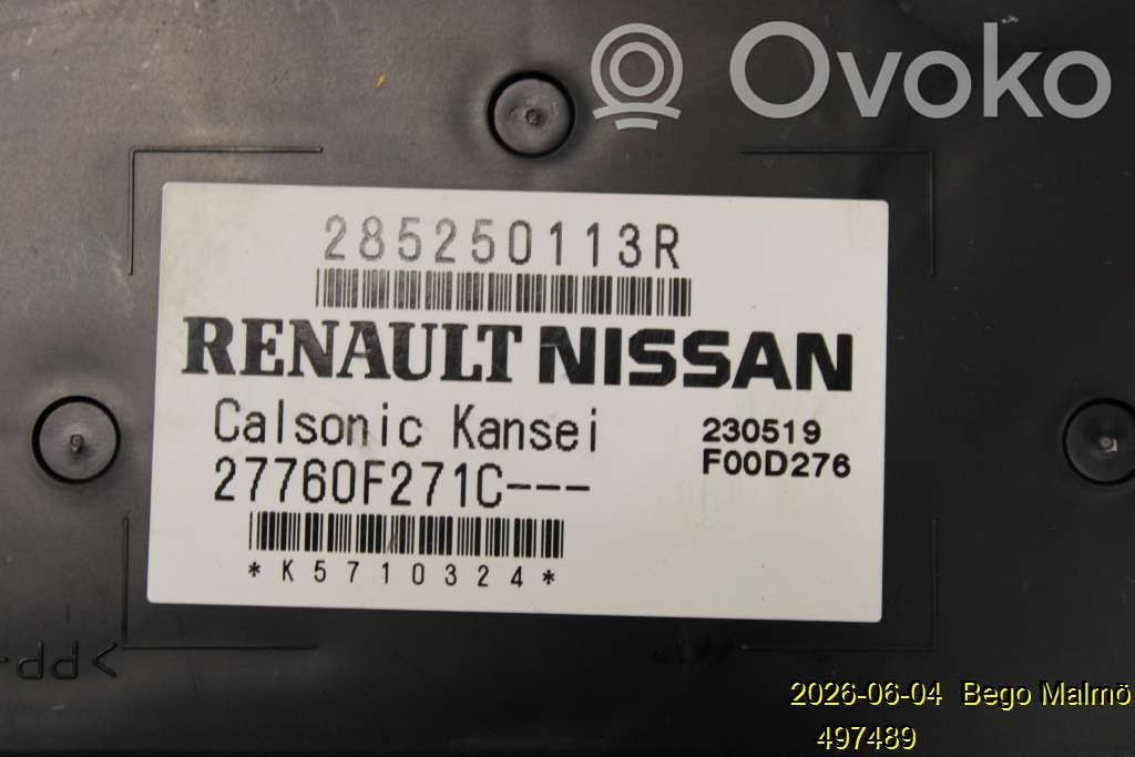 Renault Captur II Unité de contrôle climatique 