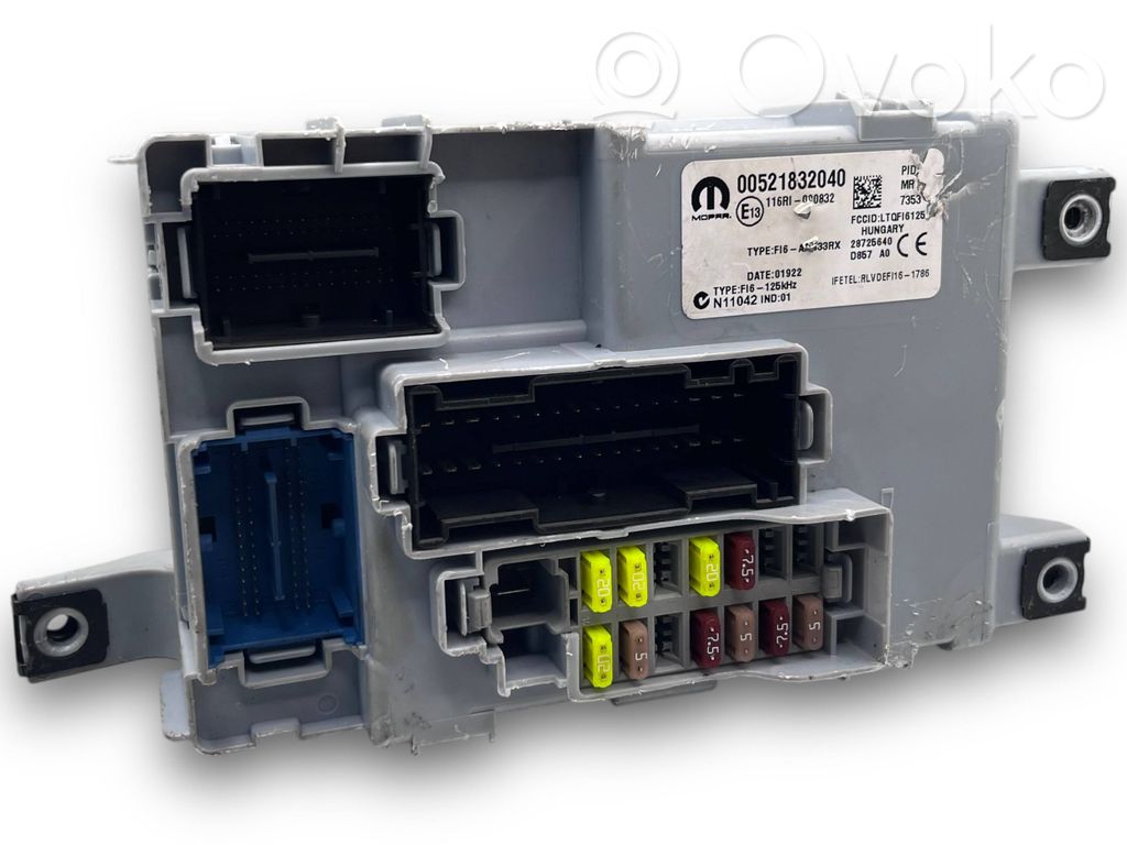 Fiat Panda III Fuse module 