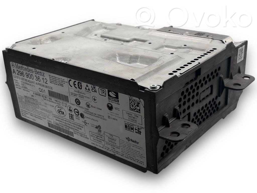 Mercedes-Benz EQS X296 Central body control module 