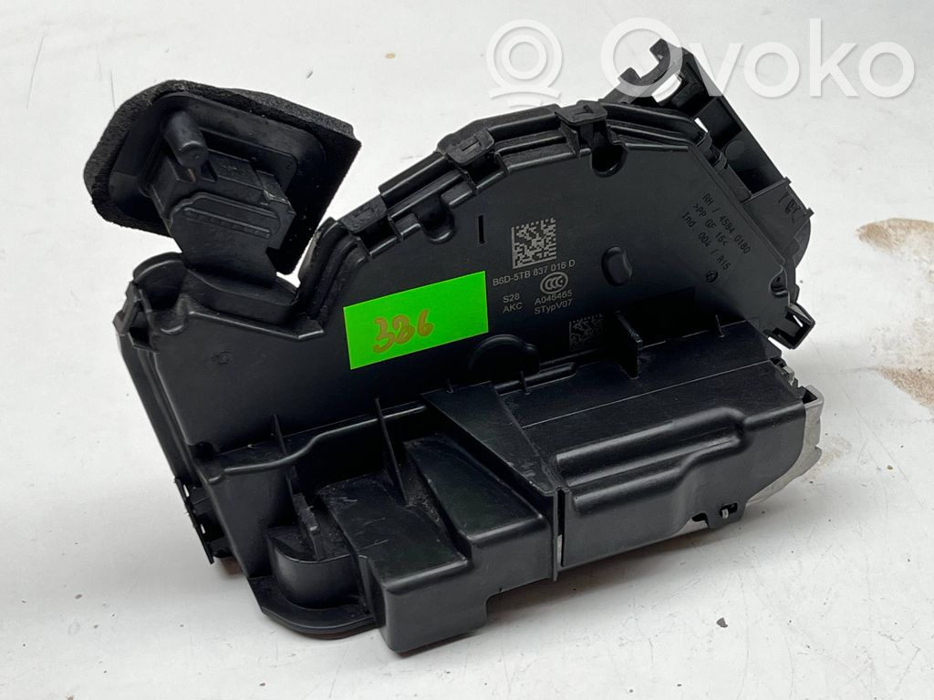 Priekinė durų spyna   386,5TB837016D