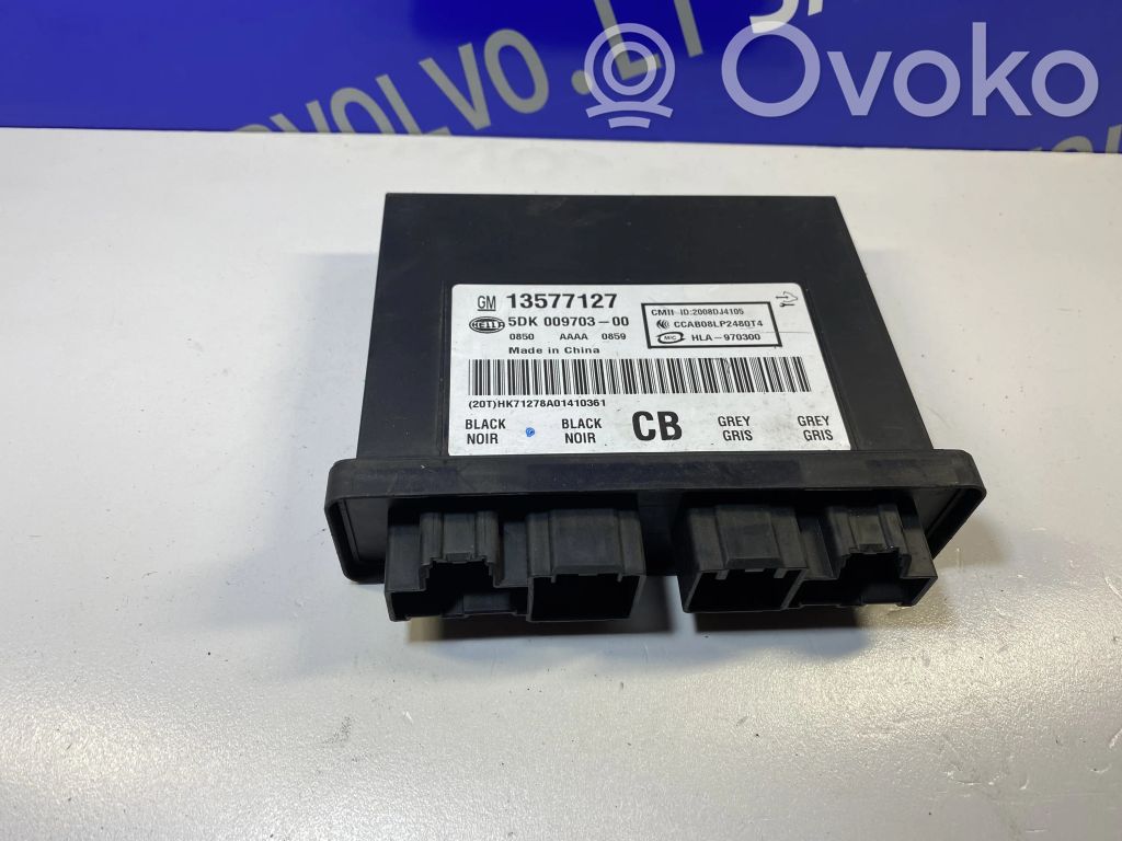 Unidad de control/módulo de alarma   13577127