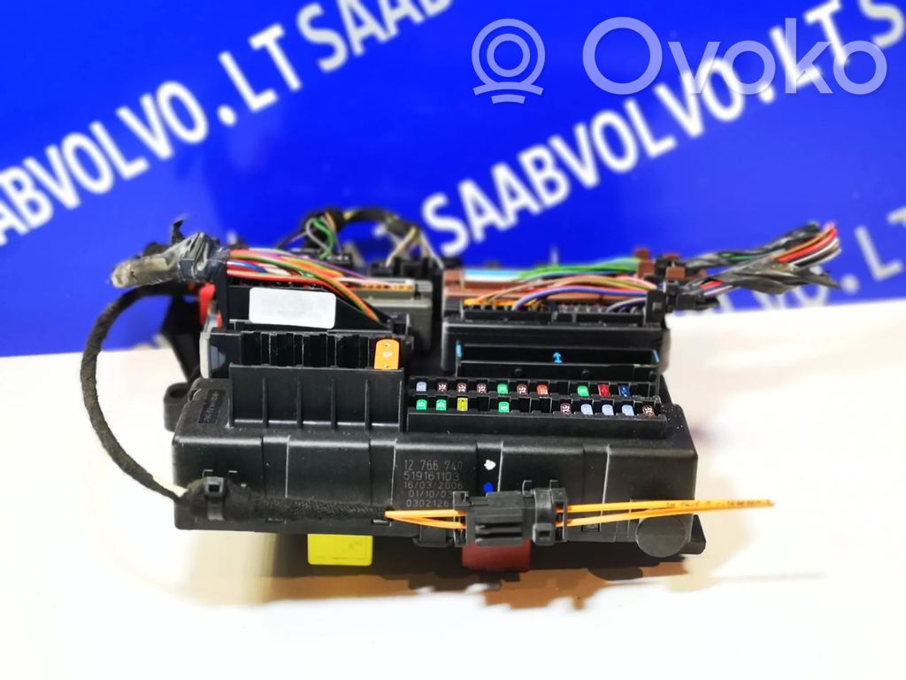 Saab 9-3 Ver1 Fuse box set 