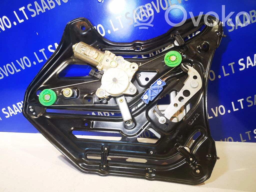 Saab 9-3 Ver1 Regulador de puerta delantera con motor 